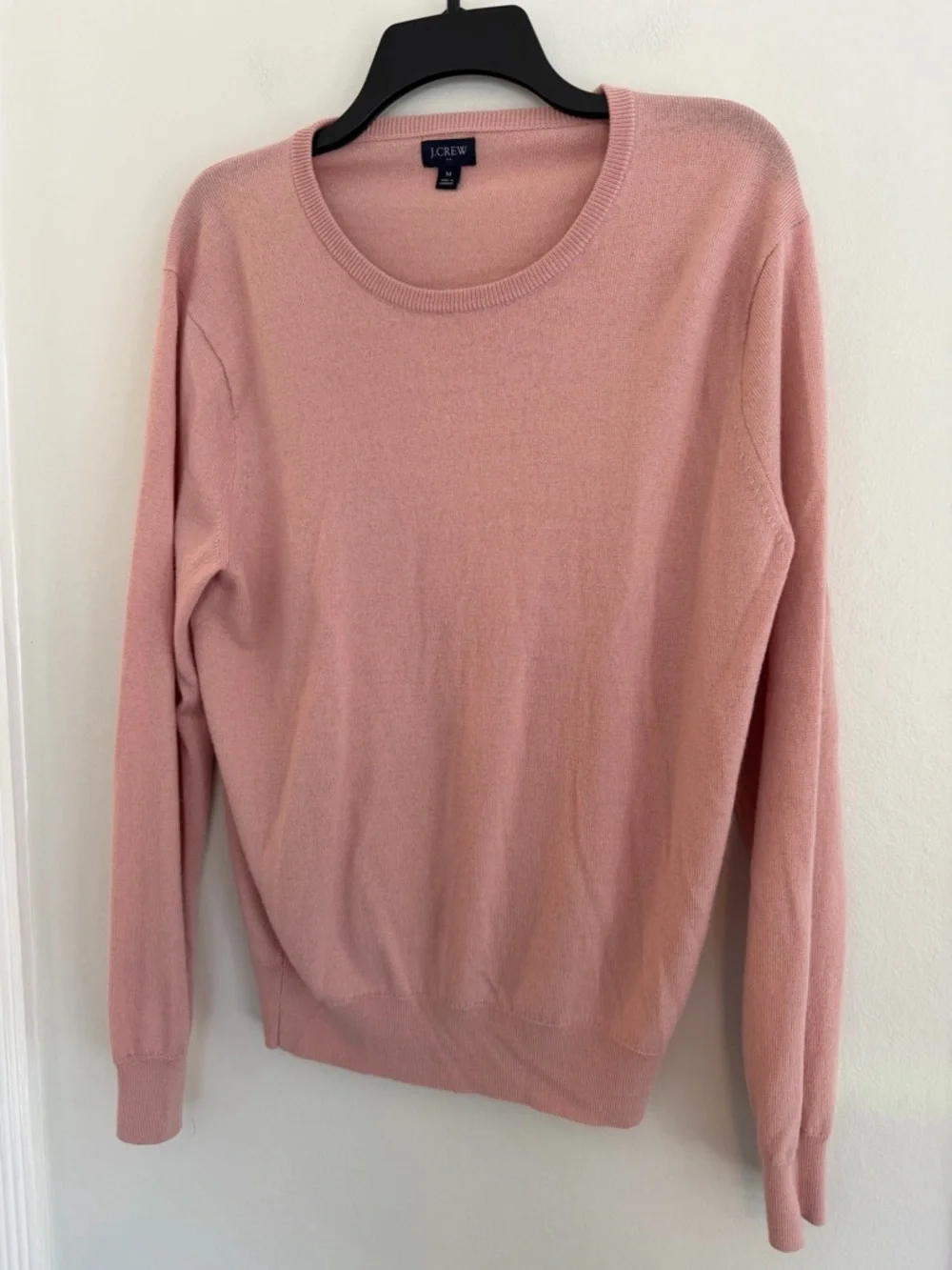 J. Crew Men’s Merino Wool Blend Crew Neck Sweater - Size Medium